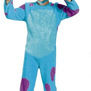 Disney Blue and Purple Sully Monster Costume for Kids